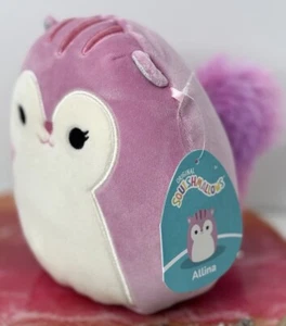 Squishmallow 7-8” Allina The Squirrel AUTÉNTICO KellyToy peluche suave juguete de regalo NUEVO - Imagen 1 de 7