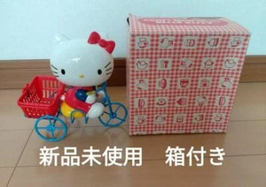 Near Mint Sanrio Hello Kitty Piggy Bank Made in 1983 Unused Pottery Showa Retro - Picture 1 of 10