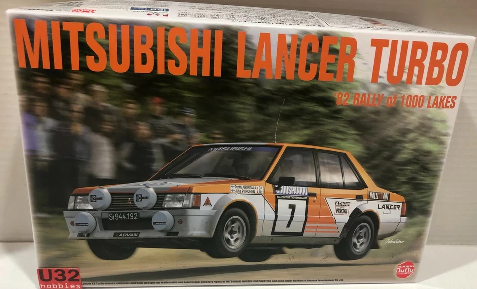 Pn24018 Nunu-beemax Mitsubishi Lancer Turbo 82 Rally of 1000 Lakes in 1 24