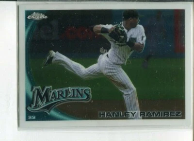 2010 Topps Chrome Hanley Ramirez #153 Florida Marlins - Image 1 of 2