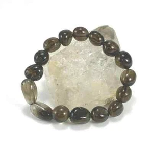 Smoky Quartz nugget bracelet,  Fast delivery USA! - Picture 1 of 2
