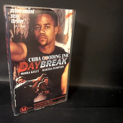 Daybreak VHS 1993 Stars Cuba Gooding Jnr Small Case Tested GC No SSS - Image 1 of 4