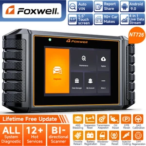 FOXWELL NT726 All System Car OBD2 Scanner Oil SRS DPF TPMS Reset Diagnostic Tool - Bild 1 von 17