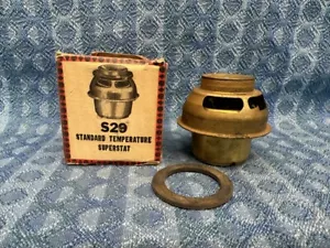 1951-1954 Chrysler & DeSoto V8 1948-1955 Dodge Truck NORS Std Brass Thermostat - Bild 1 von 6