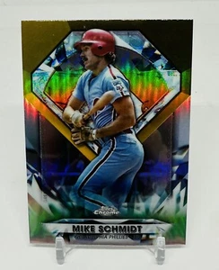 2022 Topps Chrome Update Diamond Greats Mike Schmidt Philadelphia Phillies DGC22 - Picture 1 of 2