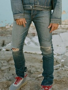 Blue Fear of God Jeans for Men for sale 