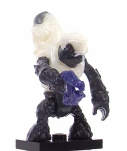 UNGGOY (GRUNT) STORM w/ PLASMA PISTOL, Mega Construx, HALO FOXTROT Series, White - Picture 1 of 5