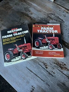 HOW TO RESTORE YOUR FARM TRACTOR PRIPPS DEERE FORD FARMALL IH Lot Of 2 Books - Picture 1 of 5