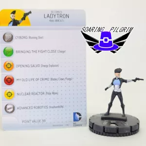 DC Heroclix LADYTRON - 013 - COMMON Superman Legion Super Heroes Set #13 - Picture 1 of 1