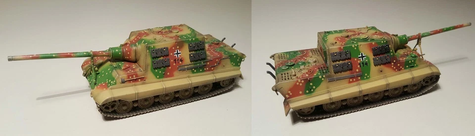 DRAGON ARMOR 1/72 Jagdtiger Henschel Prod, s.Pz.Jg.Abt.512, Germany 1945 60013 - Immagine 1 di 1