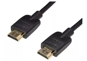 Amazon Basics Cavo HDMI, 18Gbps Alta Velocità, 4K@60Hz, 2160p, 0.9m (3ft) - Foto 1 di 8