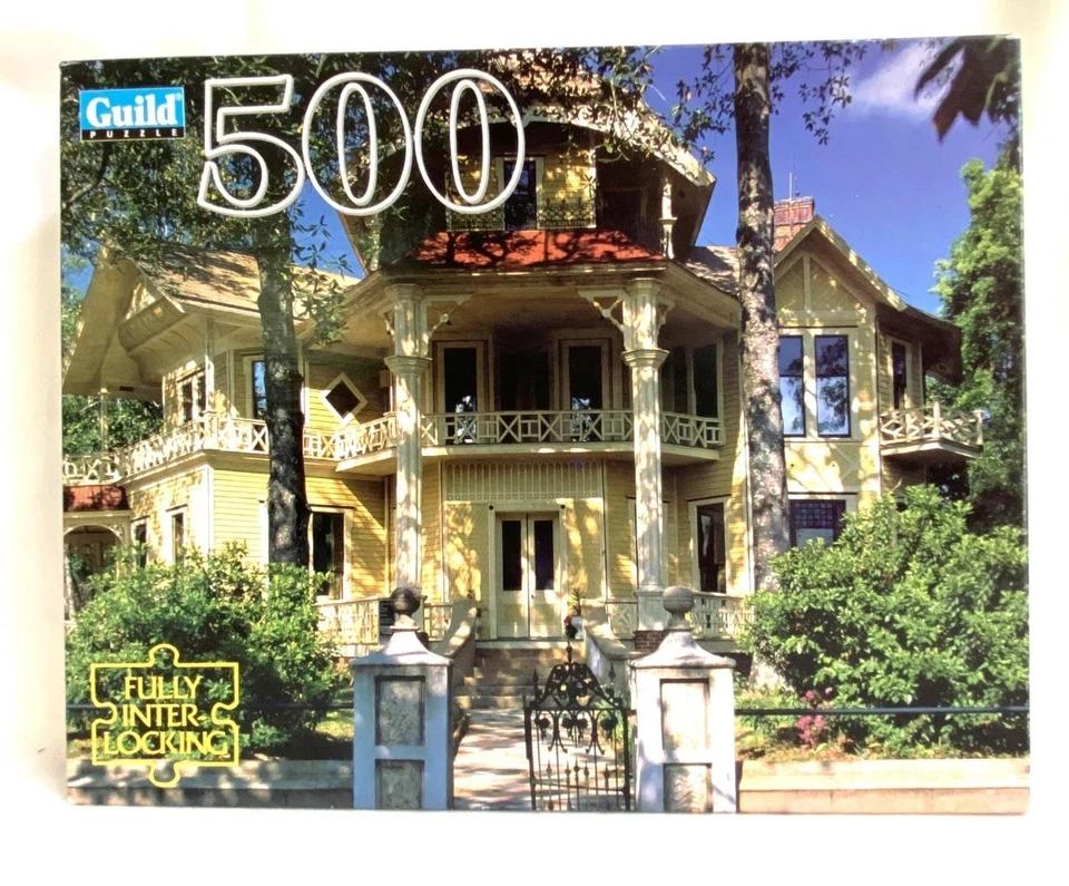Older/Vintage Guild jigsaw puzzle;  Lapham-Patterson House, Georgia;  500 pieces - Image 1 of 1