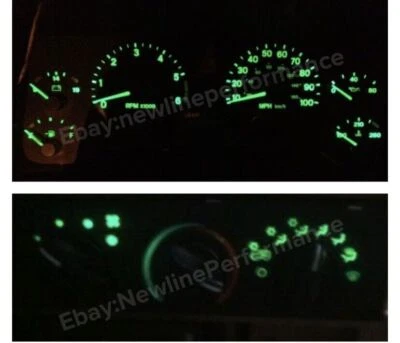 Nuevo kit de bombilla LED de control de clima/cluster verde para Jeep Wrangler TJ 1999-2006 Foto 1 de 2