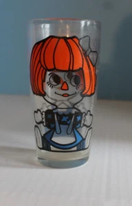Bicchiere da bere vintage Raggedy Ann - Foto 1 di 2