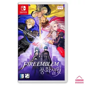 Nintendo Switch Fire Emblem Three Houses [English, Japanese, Korean] Package Ver - Picture 1 of 4