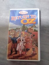 Return To Oz - Walt Disney - PAL VHS - 1985 - RARE - FREEPOST 