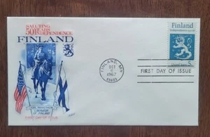 US FDC # 1334 Finland 1967. - Picture 1 of 6