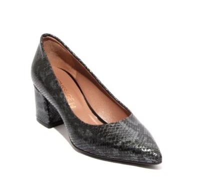 Zapatos de salón Vernissage 20912 de cuero con estampado de serpiente negro/gris 40/EE. UU. 10 Foto 1 de 4