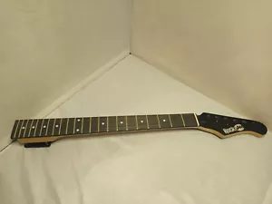 NEW ROCK JAM E-GITARRE STRAT SCHWARZER HALS MIT HALSPLATTE - Bild 1 von 7