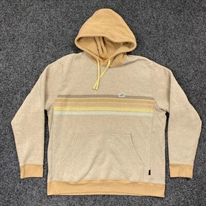 Patagonia Hoodie Men Beige Logo Uprisal Hoody Pullover Sweatshirt Size XL - Picture 1 of 7