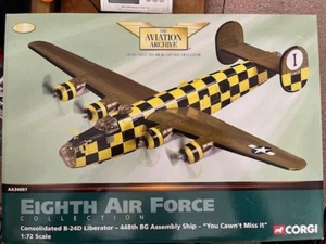 Corgi Aviation 1:72 B-24D Liberator, 448 BG Assembly Ship, MIB AA34007 - Picture 1 of 11