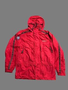 Vintage S Red Spyder Ski Jacket With 1999 US Ski Team Patch 