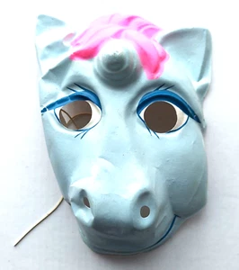 My Little Pony Moonstone Mask Costume in Box Vintage 1983-84 Ben Cooper Unicorn - Picture 1 of 15