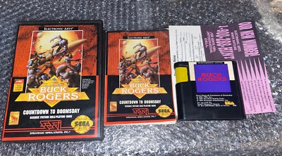 Buck Rogers: Countdown to Doomsday (Sega Genesis, 1991) W Manual Registration - Image 1 of 4