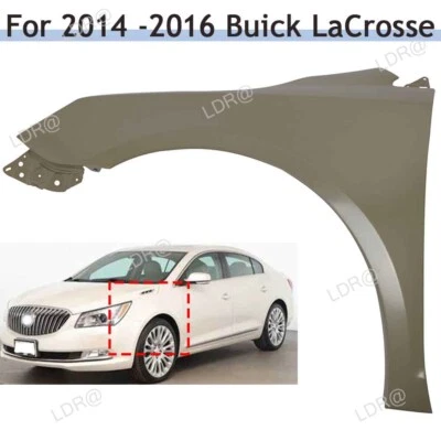 Fender Fits For 2014-2016 Buick LaCrosse Front Driver Side Steel Primed USA Foto 1 de 4