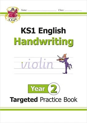 KS1 English Year 2 Handwriting Targeted Practice Book (CGP Year 2 English) - Image 1 of 4