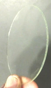 RADIO ZENITH VINTAGE: VIDRIO CIRCULAR CONVEXO ORIGINAL DE 3 y 7/8" - Imagen 1 de 3