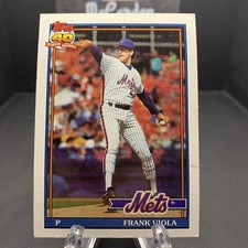 1991 Topps Frank Viola #60 New York Mets