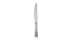 GEORG JENSEN STERLINGSILBER PARALLELES MITTAGESSEN MESSER MIT KURZEM GRIFF 023 - Bild 1 von 1