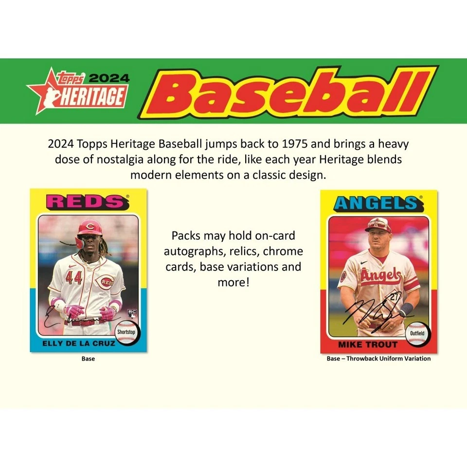 [Up to 50% off] 2024 Topps Heritage Base Rookies & Vets #101-300 & #82 You Pick! - Image 1 of 1