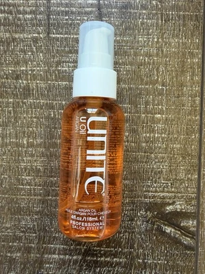 Aceite de argán UNITE Hair U 4 oz 118 ml tamaño completo $53 ••NUEVO•🎁 Foto 1 de 4