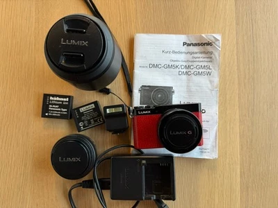 Panassonic Lumix GM DMC-GM5K Systemkamera Mit  Objektiven - Bild 1 von 4