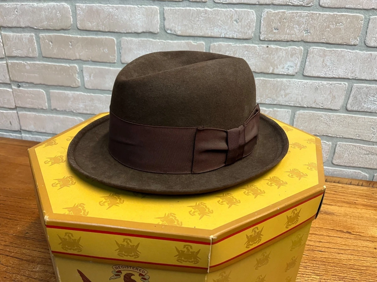 50s Vintage dobbs Game bird 3/8 59cm ドブス【Dobbs】ヴィンテージ