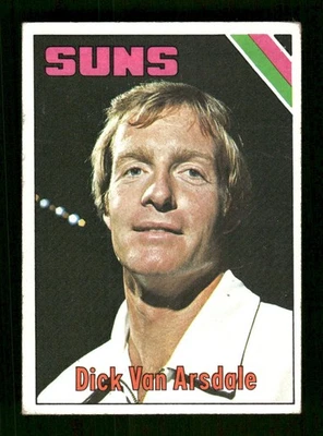 1975-76 Topps 150 Dick Van Arsdale VGEX BXCP29 - Image 1 of 2