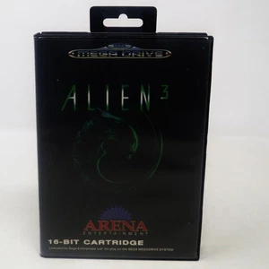VINTAGE 1992 SEGA MEGA DRIVE MEGADRIVE ALIEN 3 16-BIT CARTRIDGE GAME PAL RETRO - Picture 1 of 12