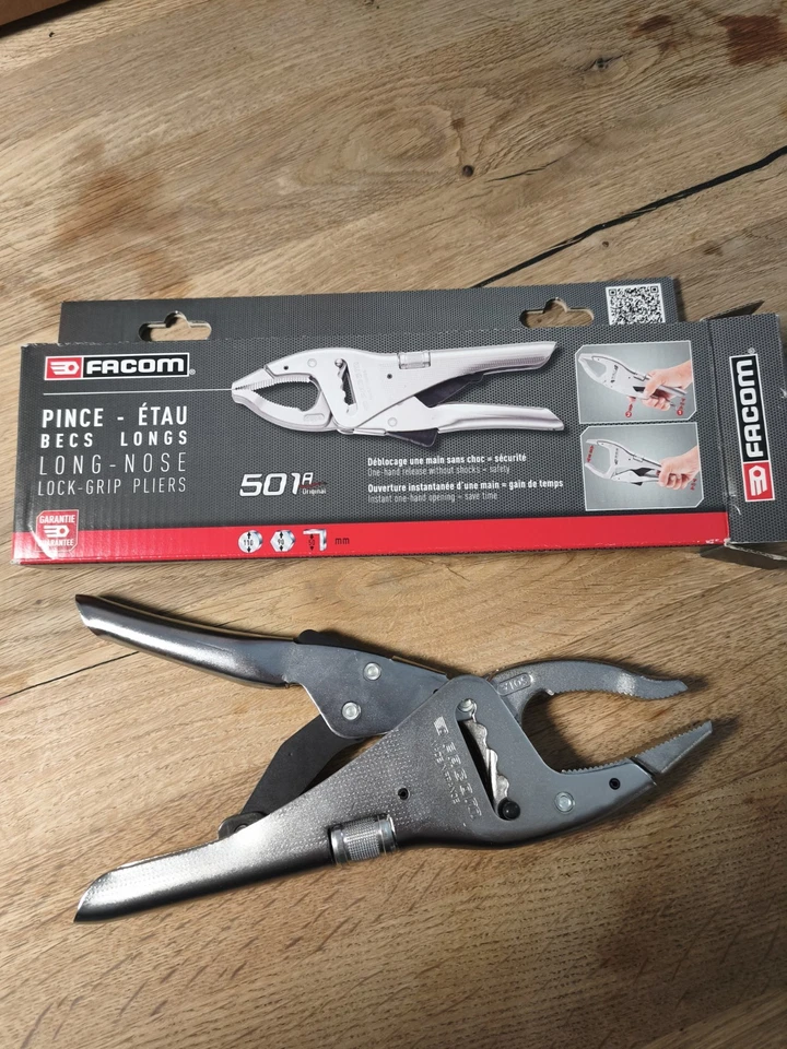 Pince étaux à becs longs - FACOM FRANCE | 501APB - Photo 1/1