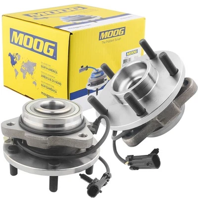 MOOG Hub Bearing Assembly Front For Chevrolet Blazer 1997-2004 2005 2WD Pair - Image 1 of 4