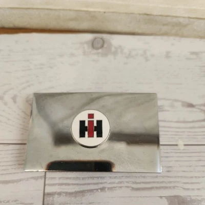 Ih International Harvester Farmall 拖拉机卡车司机老式皮带扣 — 第 1/4 张图片