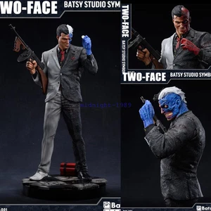 Figura Estatua Dos Caras Batsy Studio Modelo Resina Coleccionable Sin Cantidad Espera - Imagen 1 de 9