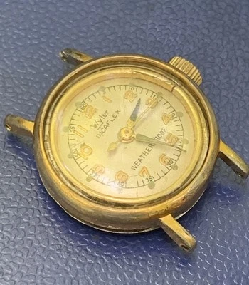 Vintage WYLER Incaflex 31951 1802-7 Womens Mechanical Watch PARTS/REPAIR - Image 1 of 4