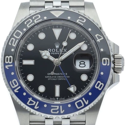 ROLEX GMT-Master II Watch Jubilee 126710BLNR Stainless Steel mensWatch black... - image 1 of 4