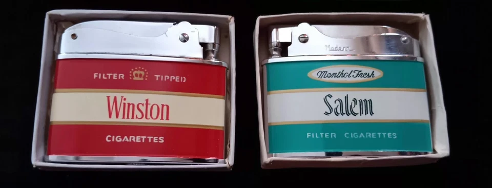 Encendedores vintage Salem y Winston Foto 1 de 4