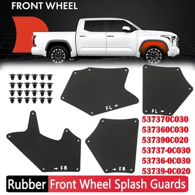 Splash Shield For Toyota Tundra & Sequoia 2007-2022 Fender Liner Apron Guard US Foto 1 de 4
