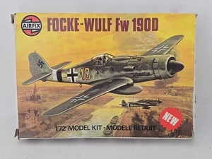 Vintage Airfix 61064-9 Focke-Wulf Fw190D Aircraft 1:72 scale Model Kit Boxed - Picture 1 of 3
