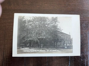 c. 1910 St. Elmo Illinois Real Photo Postcard RPPC - Picture 1 of 2