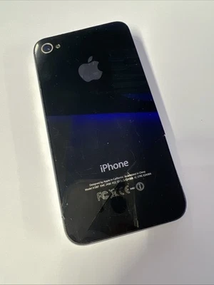Apple iPhone 4s - A1387 - Negro - Roto para piezas COMO ESTÁ Foto 1 de 4
